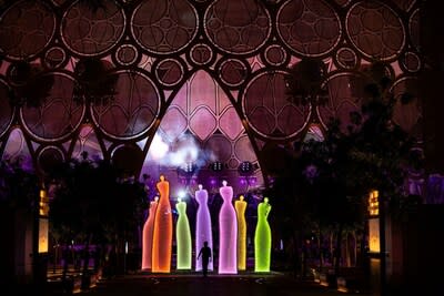 Dr. Najat Makki - The Scent of Memories - Dhai Dubai Light Art Festival (PRNewsfoto/Dhai Dubai)