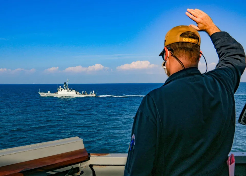 Navy destroyer Winston S. Churchill Saudi Arabia Badr