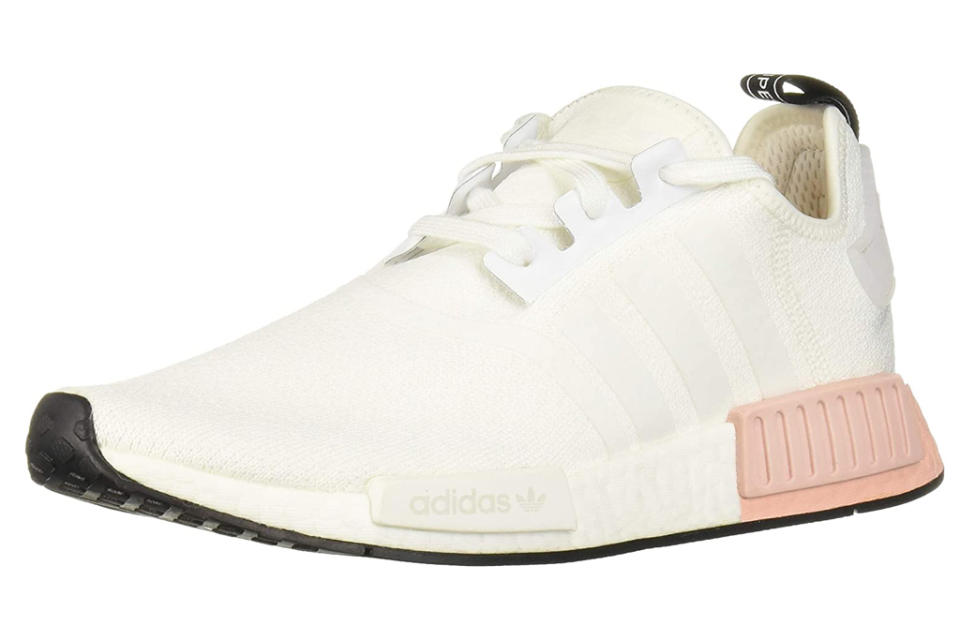adidas sneakers, pink, white, mens