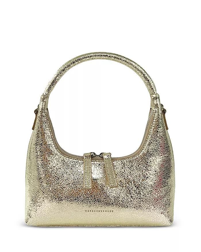 11) Marge Sherwood Mini Strap Leather Hobo