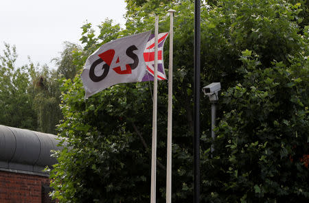 Flags fly outside HMP Birmingham after the British government took over its running from G4S, in Birmingham, Britain August 20, 2018. REUTERS/Darren Staples