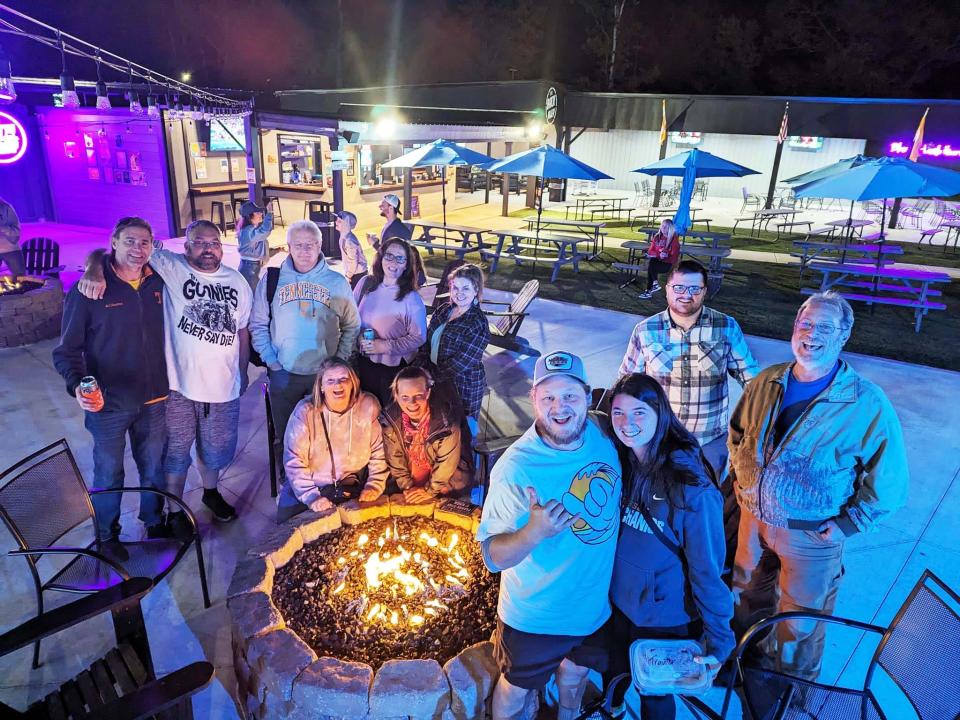 Members of the Beaver Creek Kayak Club are ready for a good time at the third annual BCKC No-Yak event held at Creekside Good Food-Good Vibes on Saturday, Oct. 7, 2023.