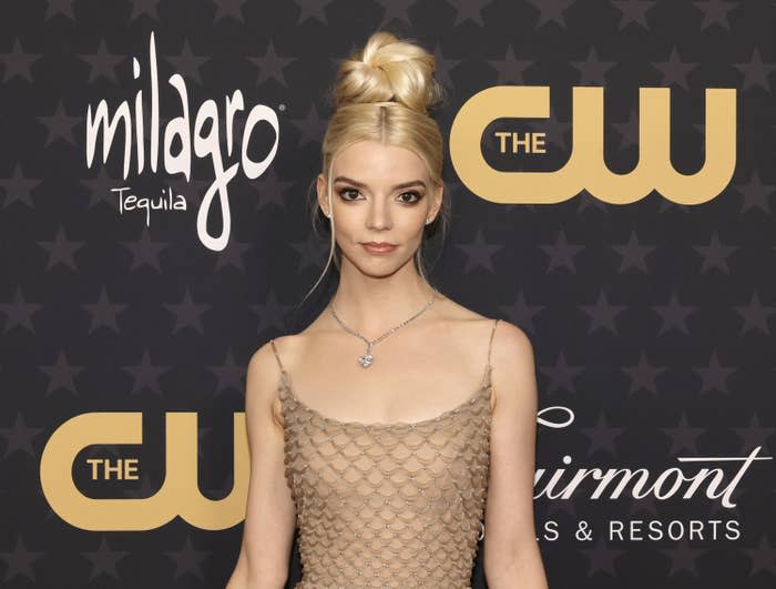 Anya Taylor-Joy on the red carpet