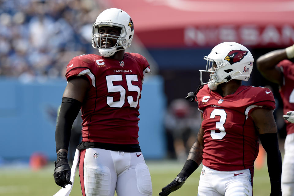 Arizona Cardinals linebacker Chandler Jones (55) 