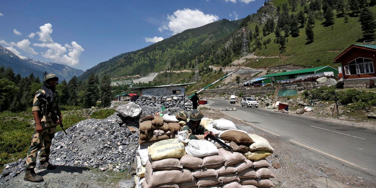 India China border Kashmir