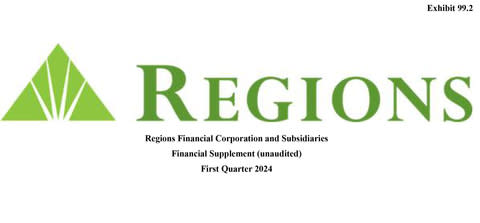 Regions Financial Corporation and Subsidiaries Financial Supplement (unaudited) First Quarter 2024