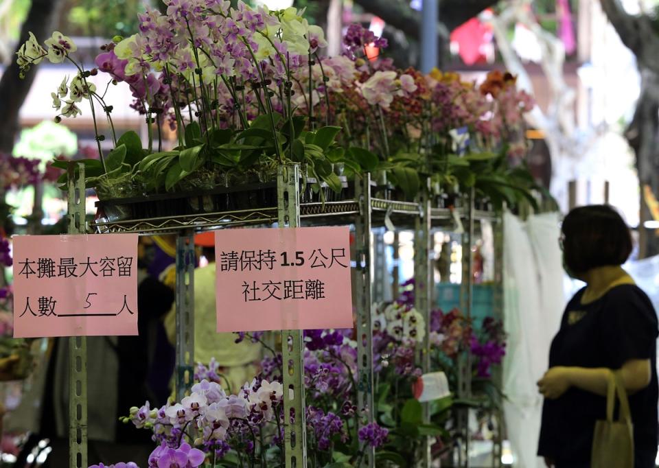 台北花市27日起全天候不打烊 年前價格平穩不會漲。（檔案照）