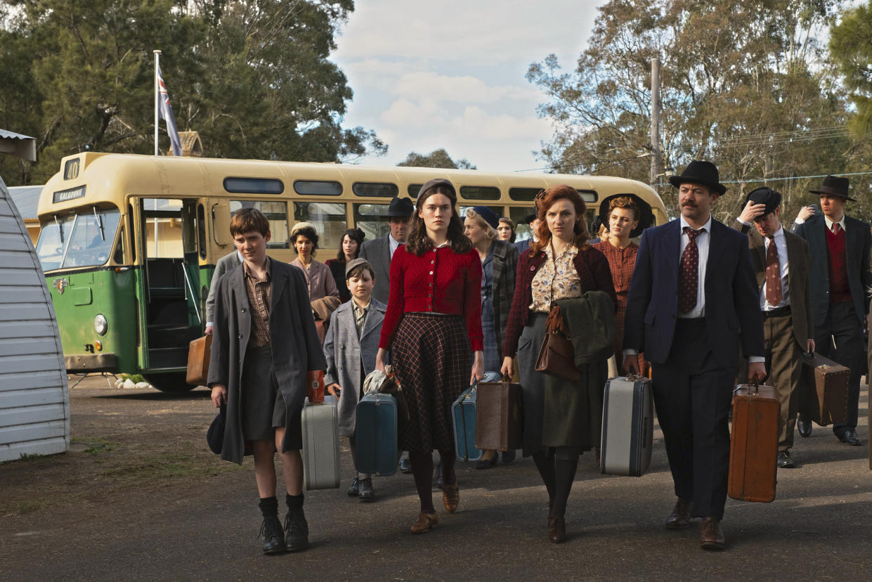 Original 'Ten Pound Poms' were promised a new life in Australia for just £10. (Credit: Eleven, John Platt, BBC).