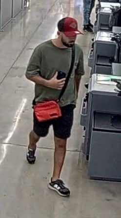 Investigators are looking for this man who they say installed a skimmer at Walmart.