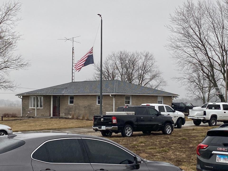 Agents with the U.S. Bureau of Alcohol, Tobacco, Firearms and Explosives conducted a raid  Wednesday at a property in Monroe Township owned by Stephen D. Brand, president of the Muncie Sanitary District Board.