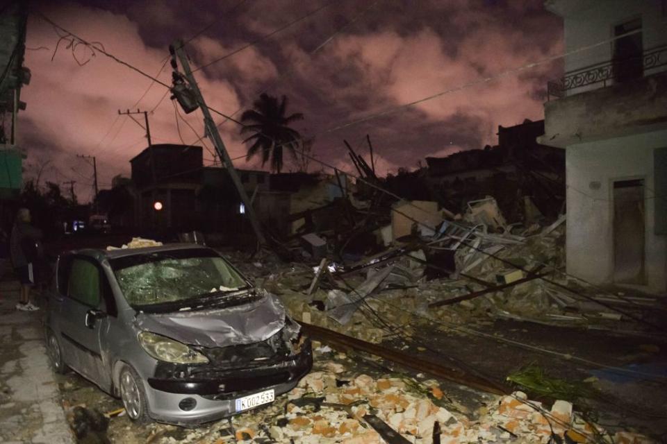 Havana, devastated