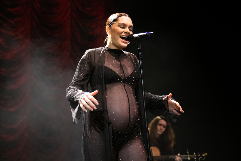 Jessie J recently gave birth to her first child and has been getting real about new motherhood. (Getty Images)