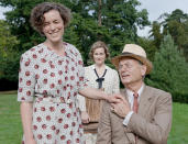 Olivia Williams, Laura Linney and Bill Murray in Focus Features' "Hyde Park on Hudson" - 2012