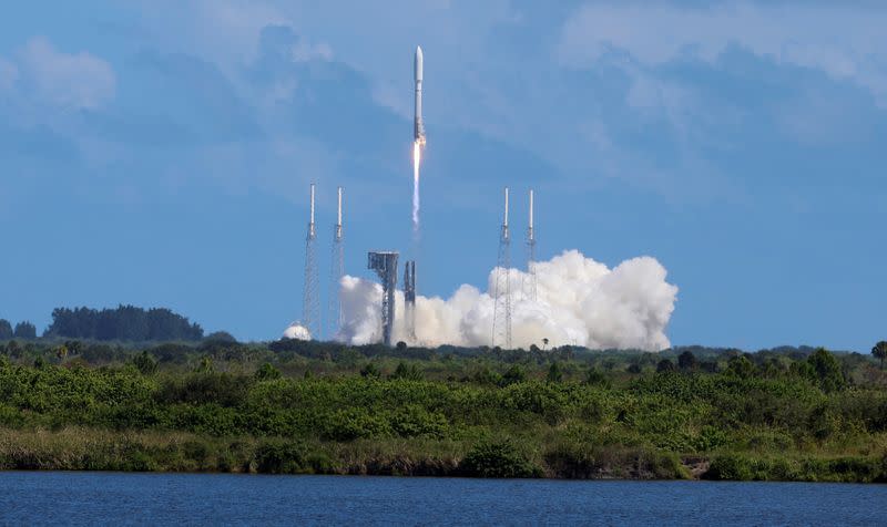 Amazon's internet satellites launched from Cape Canaveral