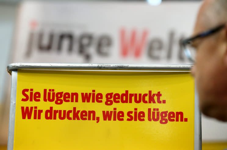 Wer lügt, wer sagt die Wahrheit? Für die linke Zeitung 