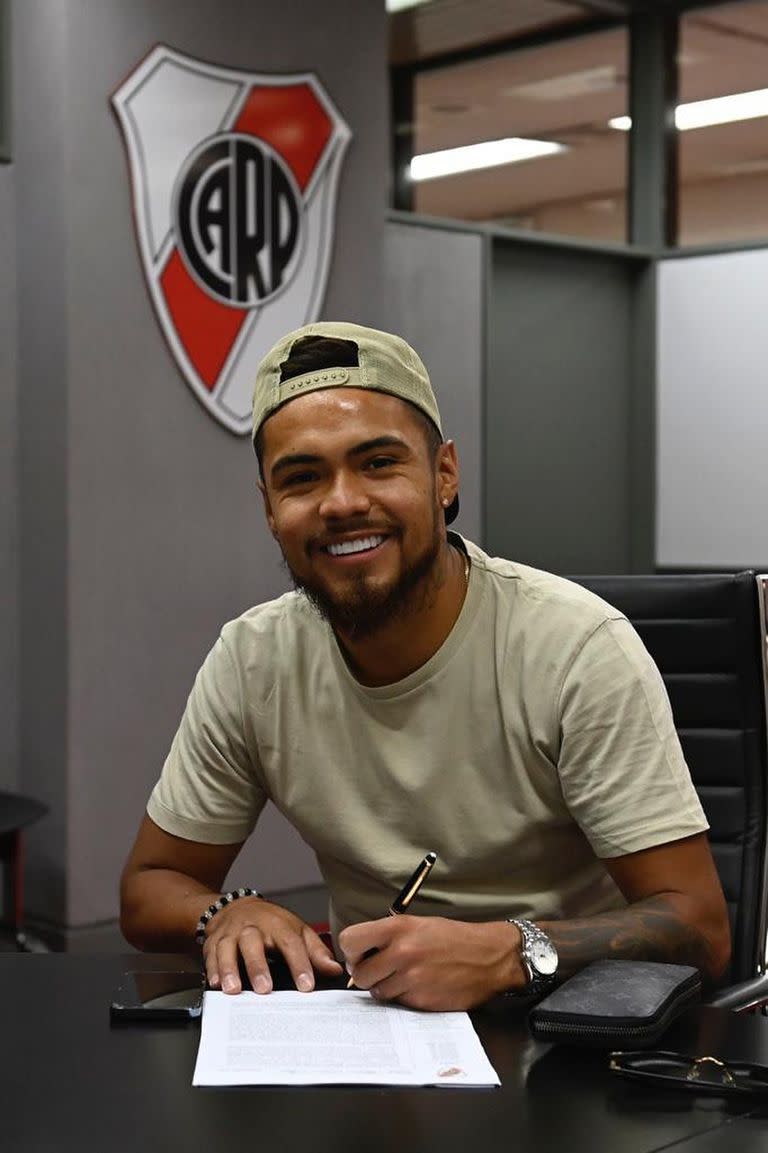 Paulo Díaz renovó a principios de año su contrato con River hasta fines de 2024