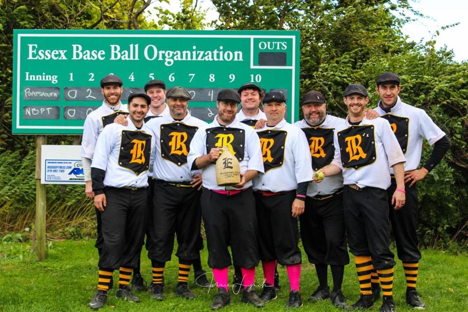 The Portsmouth Rockinghams who play for the vintage Essex Base Ball League will play a doubleheader against the Lowell Nine at Leary Field on Jun 25.