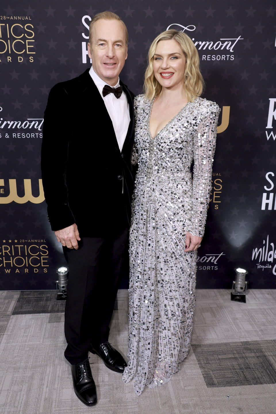 Bob Odenkirk and Rhea Seehorn