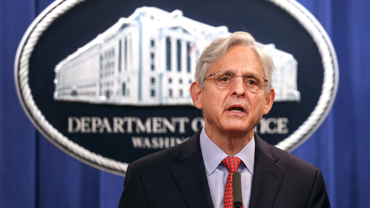 U.S. Attorney General Merrick Garland. (Kevin Dietsch/Getty Images)