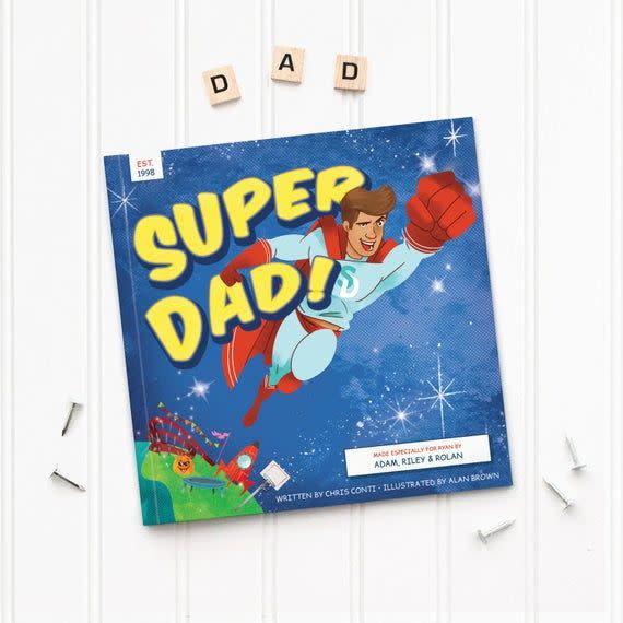 <i>Super Dad</i> Personalized Book