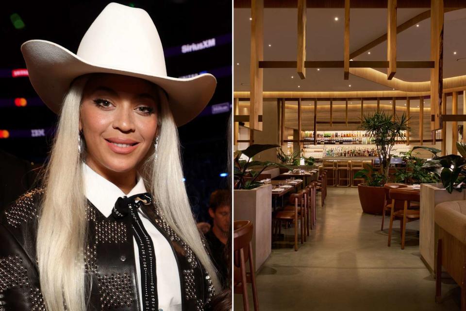 <p>Kevin Mazur/Getty; Uchi</p> Beyoncé and Uchi