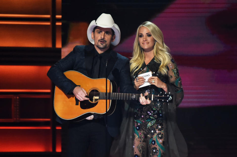 Brad Paisley and Carrie Underwood