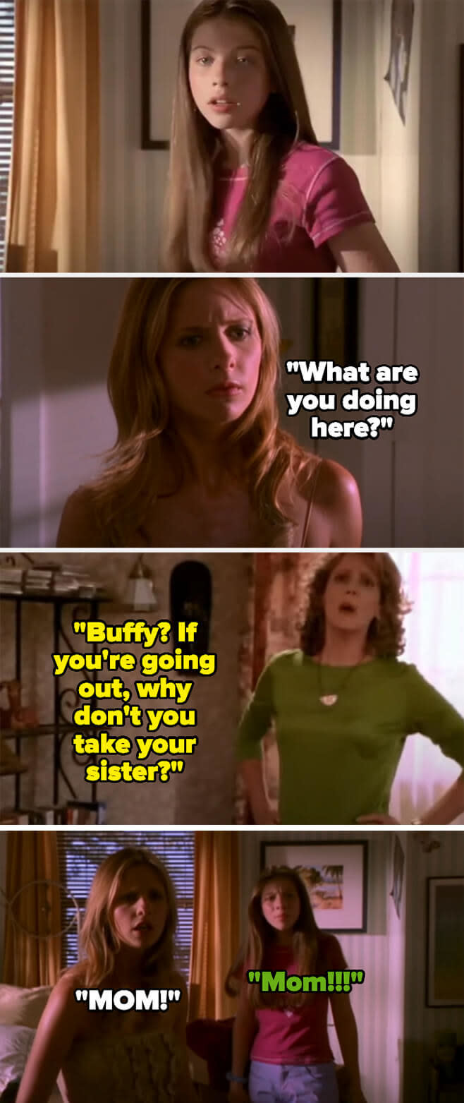Screenshots from "Buffy the Vampire Slayer"