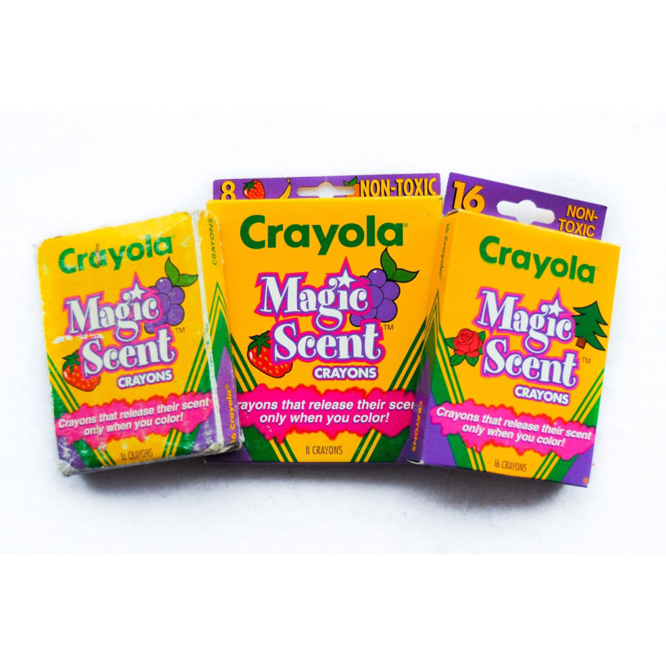 Crayola Magic Scent crayons