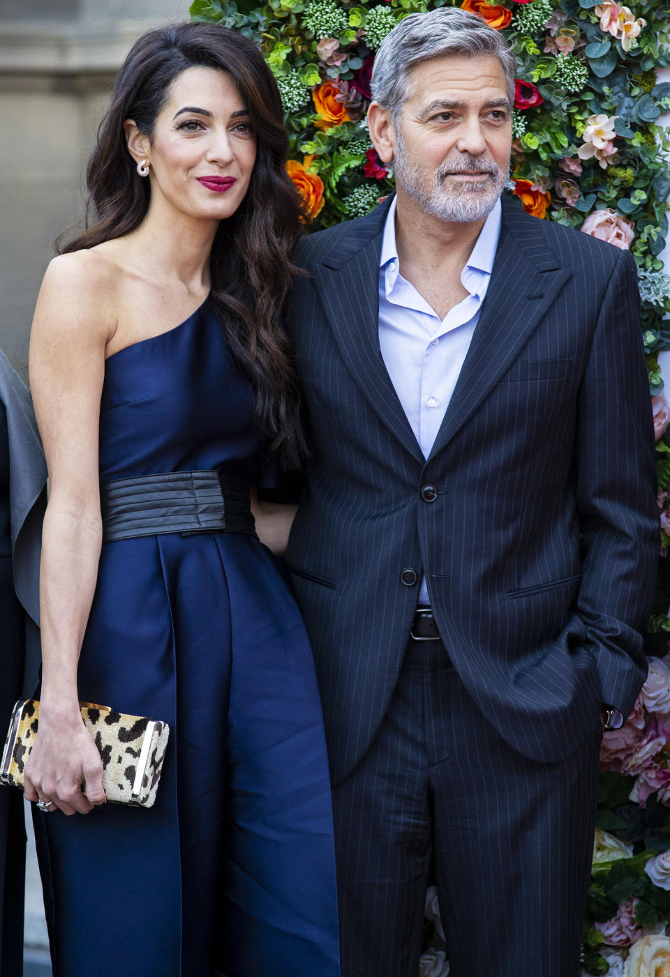 George And Amal Clooney in Edinburgh To Receive Charity Award (Duncan McGlynn / Getty Images)