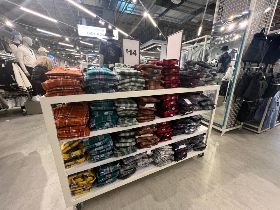 mens section primark