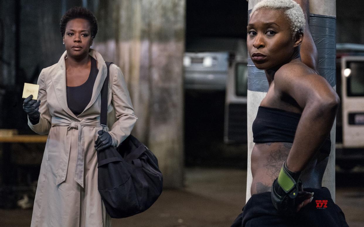 Viola Davis and Cynthia Erivo in Widows