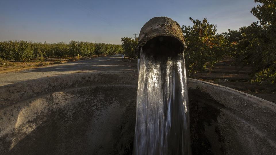 well drilling and over pumping of groundwater in tulare county causing declining of groundwater levels