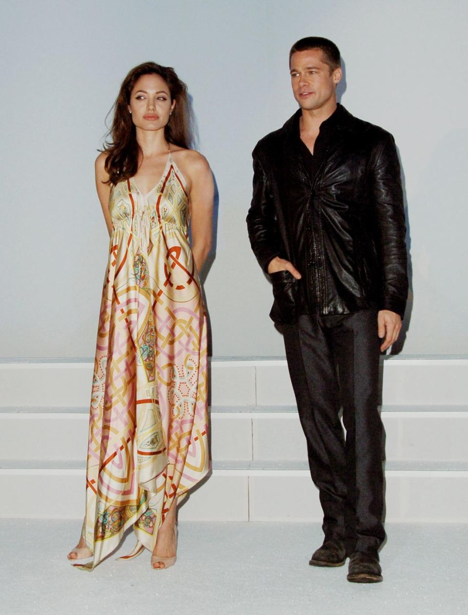 2005: Brad Pitt and Angelina Jolie