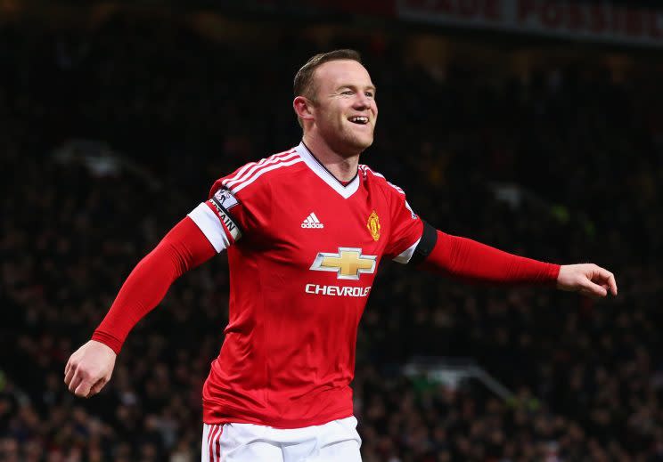 <p>Am 23. Januar 2010 schoss Rooney alle vier Tore beim 4:0-Heimsieg von United gegen Hull City. Es war sein einziges Spiel, in dem der Engländer mehr als drei Tore erzielte. (Bild: AP)</p>