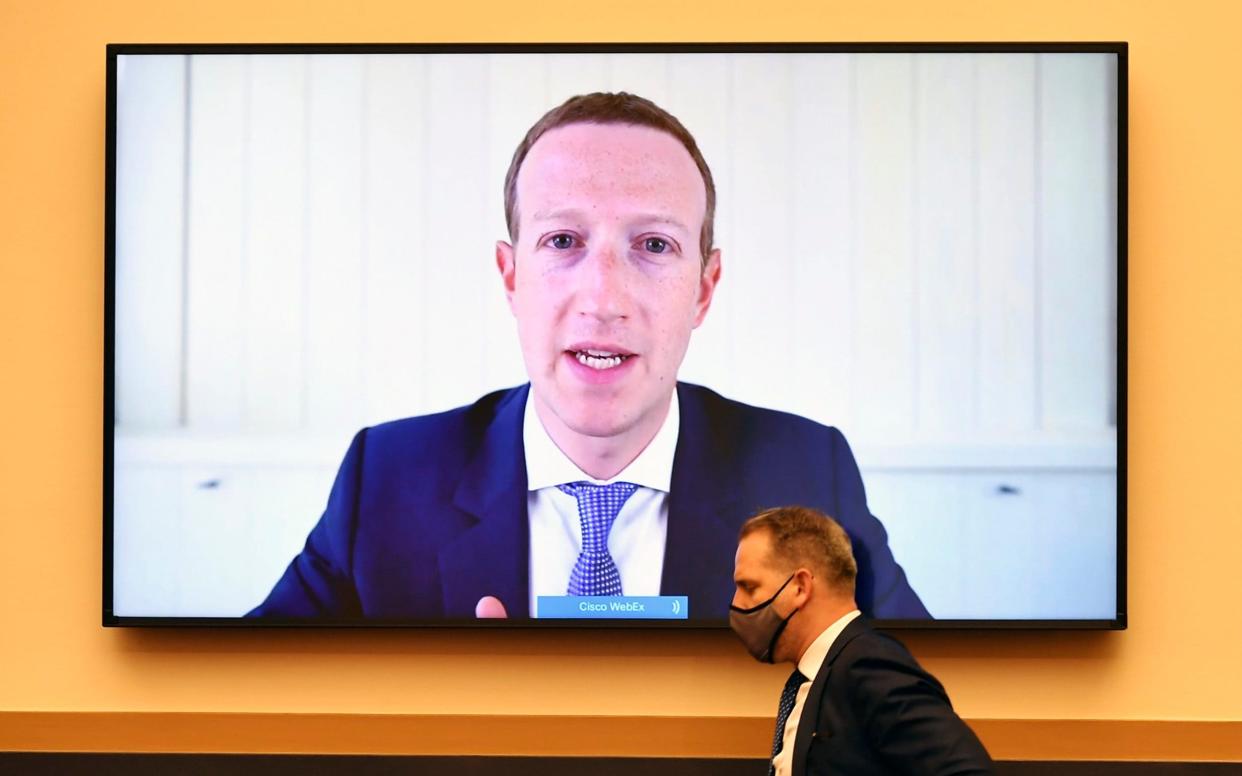 Facebook chief executive Mark Zuckerberg expects half of the company's staff to work remotely on a permanent basis within the next decade - Mandel Ngan/AFP