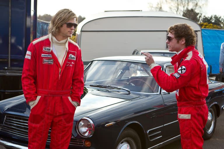 James Hunt (Chris Hemsworth) y Niki Lauda (Daniel Brühl), enemigos íntimos