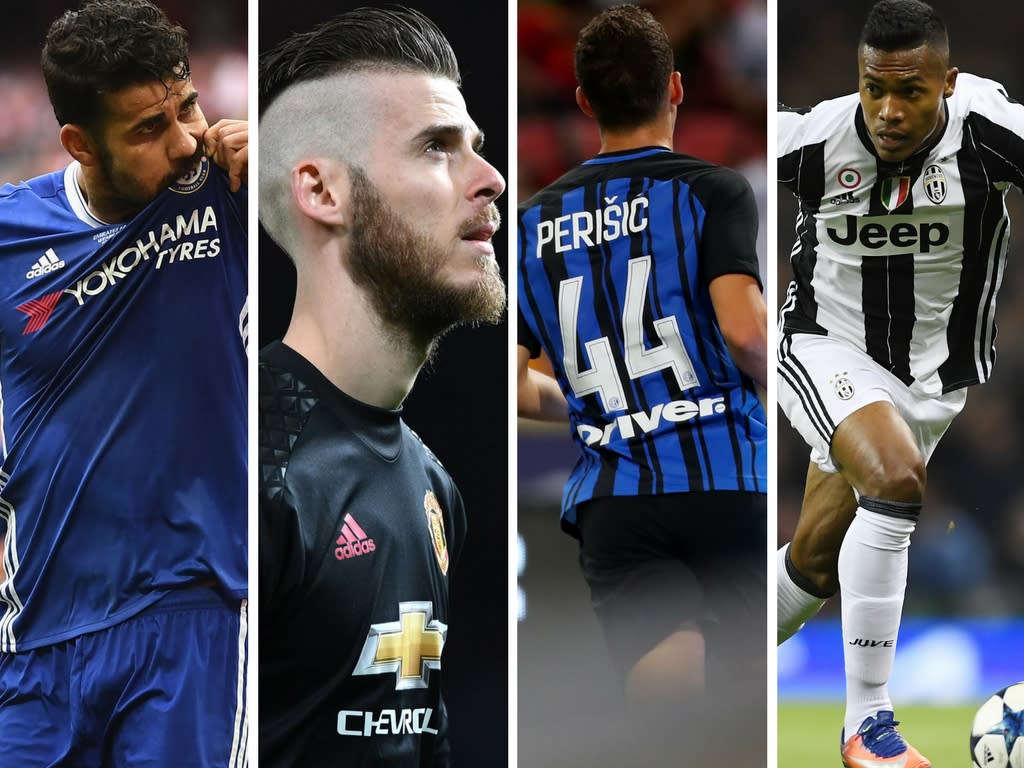 Costa, de Gea, Perisic and Alex Sandro – all possible movers and shakers