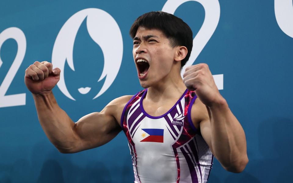 Team GB's Jake Jarman wins bronze in men's floor