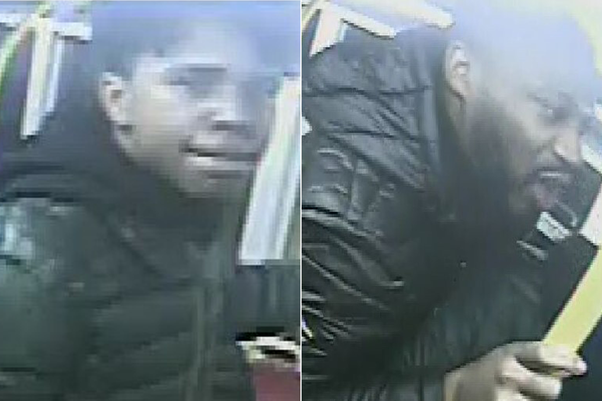 Police want to speak to these two men in connection with the attack  (Metropolitan Police)