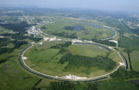 <p>The Large Hadron Collider is the most powerful particle accelerator in the world. Fermilab's Tevatron, located in suburban Chicago, is the the second most powerful. Operating from 1971 to 2011, the lab was able to verify CERN's results regarding the Higgs-Boson, and made countless particle physics discoveries in its decades of operation.</p>