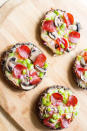 <p>Get your pizza fix by piling your favorite toppings on these portobello mushroom caps, which also happen to be full of vitamin D.</p><p><em>1 cup of portobello mushroom contains 634 IU of vitamin D (105% DV for people under 70, 79% for people 70+).</em><br></p><p>Grab the recipe from <a rel="nofollow noopener" href="https://www.skinnymom.com/portobella-pizza-caps/" target="_blank" data-ylk="slk:Skinny Mom;elm:context_link;itc:0;sec:content-canvas" class="link ">Skinny Mom</a>.</p>