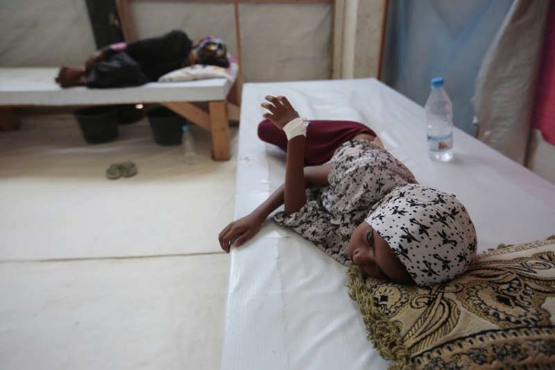 葉門內戰2014年爆發至今造成至少6萬人死亡，千萬人亟需援助。（美聯社）