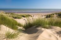 <p>The dunes and white sands of Camber Sands are close to the town of Rye in East Sussex, where cobblestoned lanes are lined with medieval houses – history buffs will enjoy a trip to the red-brick one-time residence of Henry James, Lamb House, which is now a National Trust property; and a tour of the 14th-century Ypres Tower, which today is Rye Castle Museum.<br> <strong><br>Where to stay: </strong>Four miles away from the beach. the <a href="https://www.booking.com/hotel/gb/thegeorgeinrye.en-gb.html?aid=2070929&label=beaches-near-london" rel="nofollow noopener" target="_blank" data-ylk="slk:George in Rye;elm:context_link;itc:0;sec:content-canvas" class="link ">George in Rye</a> is a charming hotel in a building dates back to 1575, with an original Georgian ballroom still used for weddings and banquets today.</p><p><a class="link " href="https://www.booking.com/hotel/gb/thegeorgeinrye.en-gb.html?aid=2070929&label=beaches-near-london" rel="nofollow noopener" target="_blank" data-ylk="slk:BOOK NOW;elm:context_link;itc:0;sec:content-canvas">BOOK NOW</a></p>