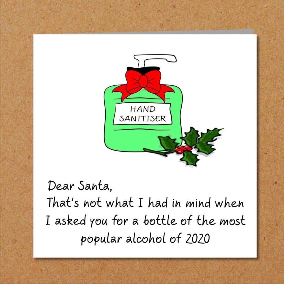 Buy it from <a href="https://www.etsy.com/listing/885632441/social-distancing-christmas-card-funny" target="_blank" rel="noopener noreferrer">Swizzoo on Etsy</a> for $4.16