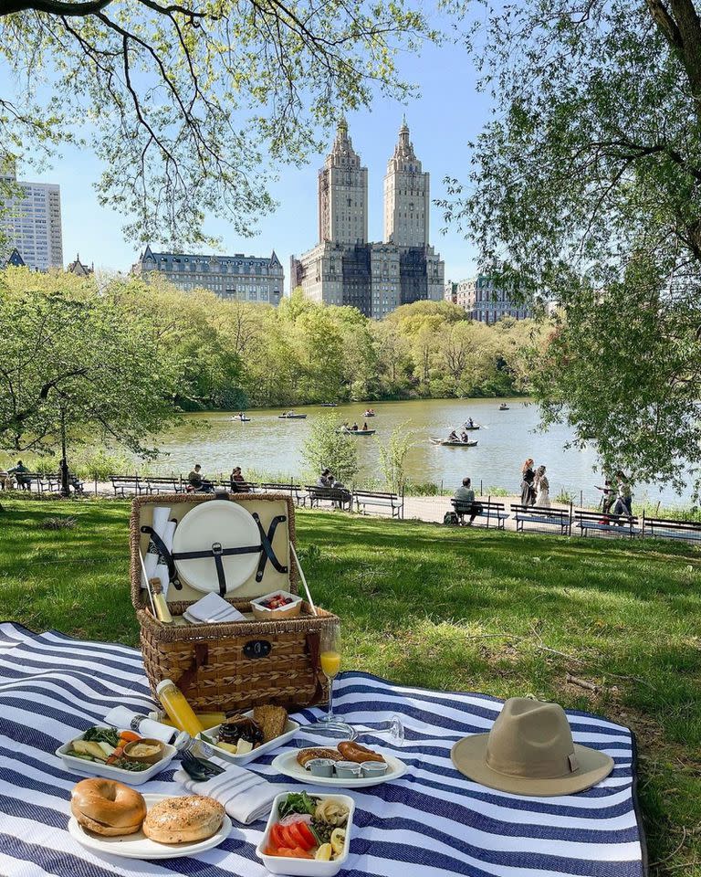 El hotel Park Hyatt New York ofrece para sus huéspedes un servicio de picnic en el Central Park