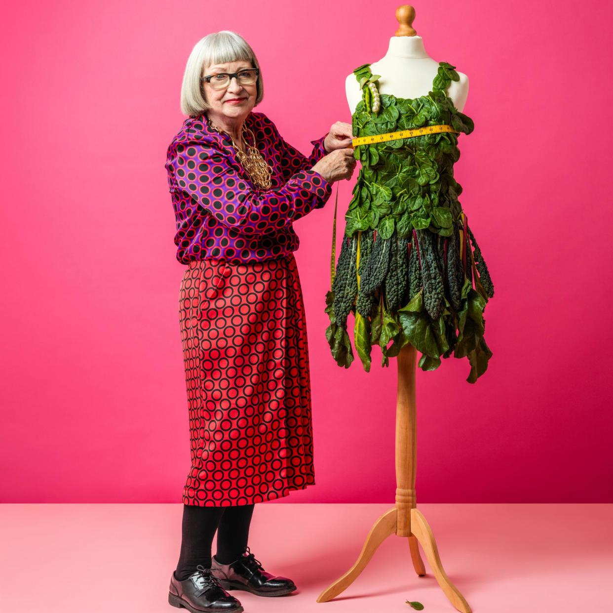 <span>Esme Young, judge on The Great British Sewing Bee. Hair and makeup: Juliana Sergot using Lancôme and Tigi.</span><span>Photograph: Perou/The Observer</span>