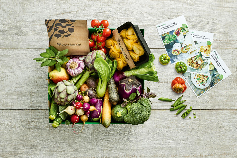 Die günstigste Kochbox in unserem Vergleich: Lidl Kochzauber. (Bild: Lidl)