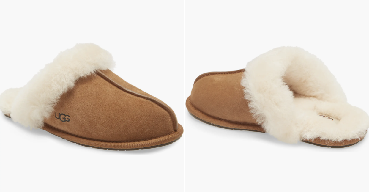 These cozy Ugg slippers are a Nordstrom-shopper favourite.