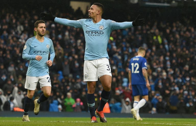 Gabriel Jesus was Manchester City's match-winner against Everton