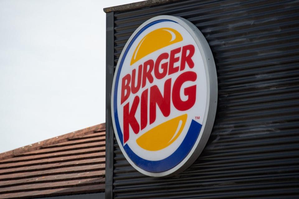 Burger King UK has agreed a deal to acquire 12 new restaurants from franchise partners (Jacob King/PA) (PA Archive)